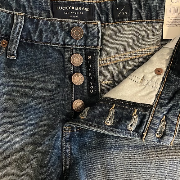 Lucky Brand The Cut-Off Denim Jean Shorts Size 28 - Picture 10 of 16